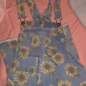 Sunflower overalls